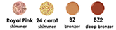 Highlight/Shimmer & Bronzer/Contour Set(.25 oz)