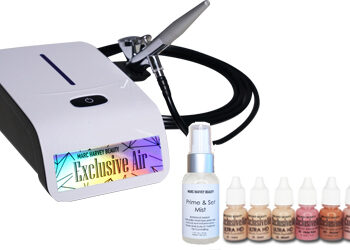 5-Speed PRO Airbrush LIGHT Starter Kit + Primer & Cotton Candy Shimmer